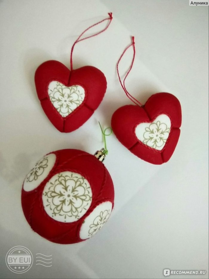 Сердечки из пенопласта на палочке