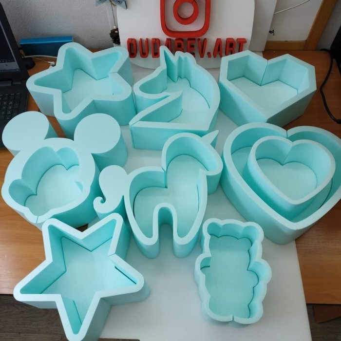 Форма пенопластовая для цветов