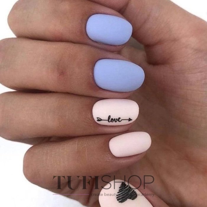 Эффект свитера на ногтях