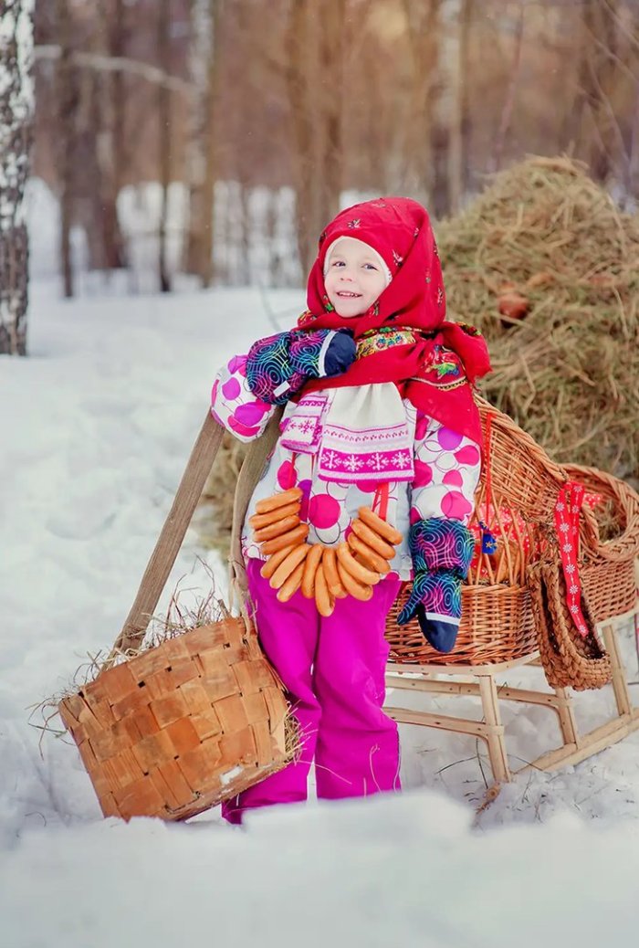 Детский фотопроект Масленица