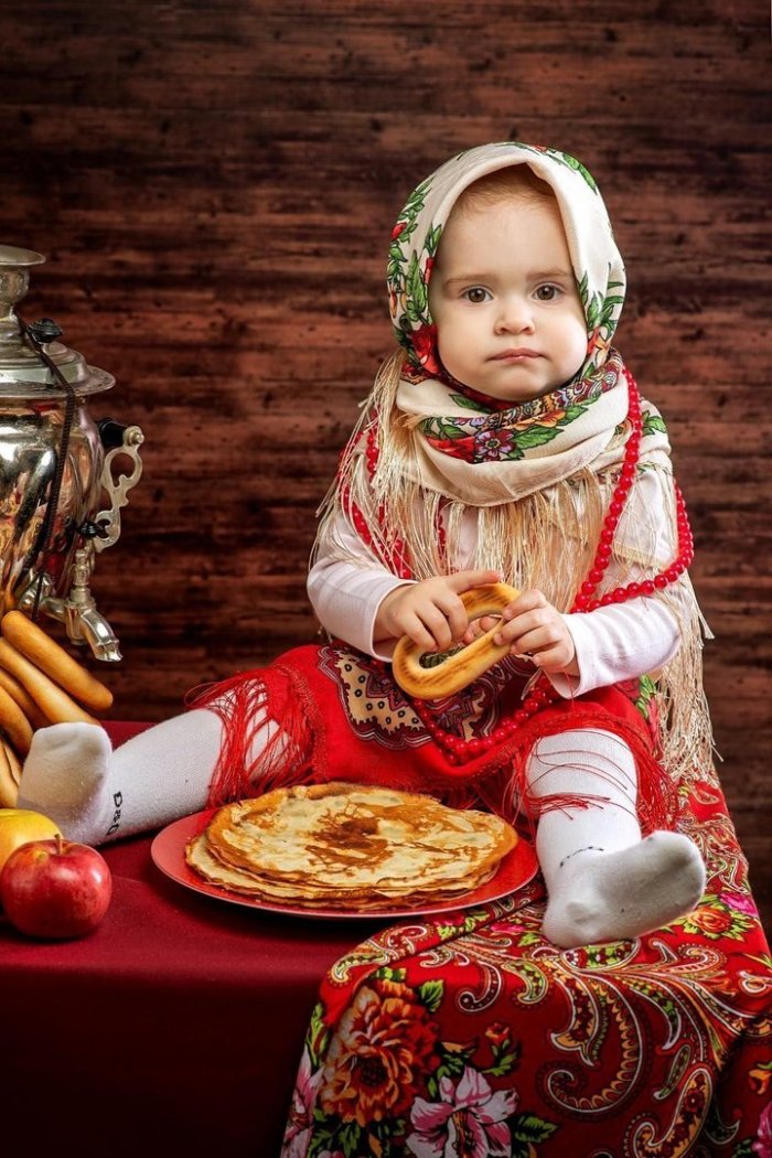 Детский фотопроект Масленица