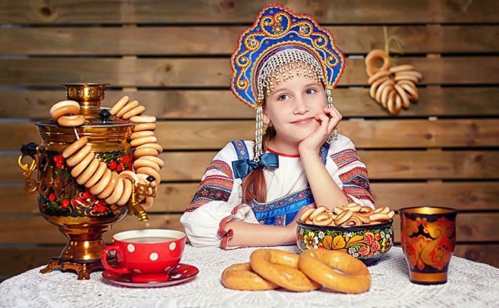 Праздник в русском народном стиле
