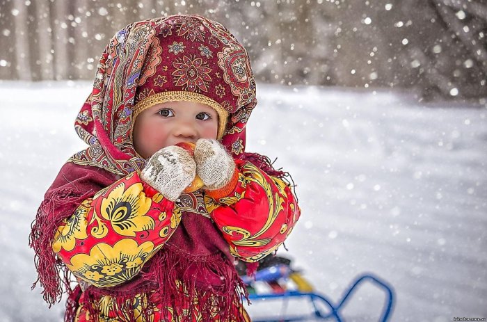 Детям о Масленице