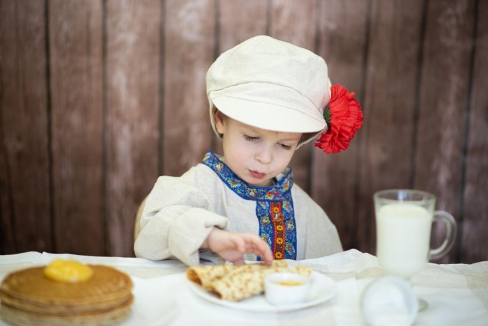 Детский фотопроект Масленица