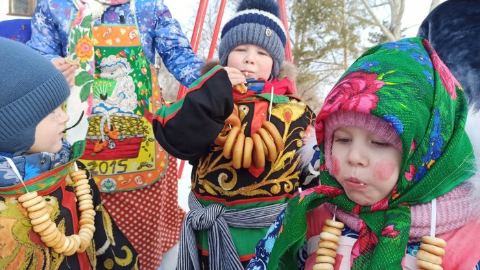 Нарядить ребенка на Масленицу