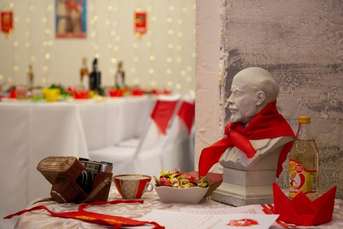 Корпоратив в стиле пионеров