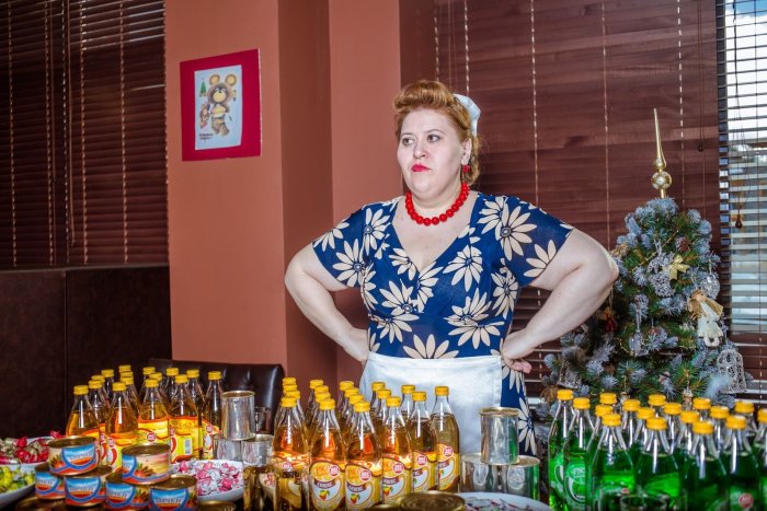 Новогодний Фуршет в стиле СССР