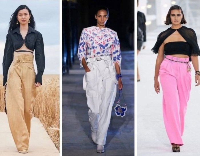 Модные женские брюки Весна лето