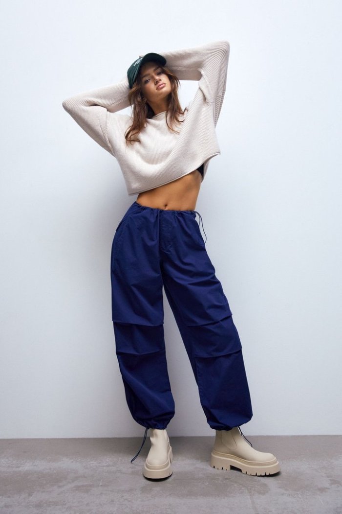 Штаны карго парашюты