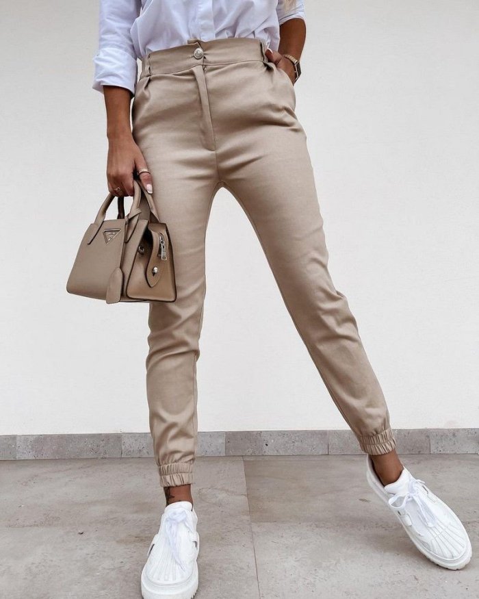 Стильные брюки женские