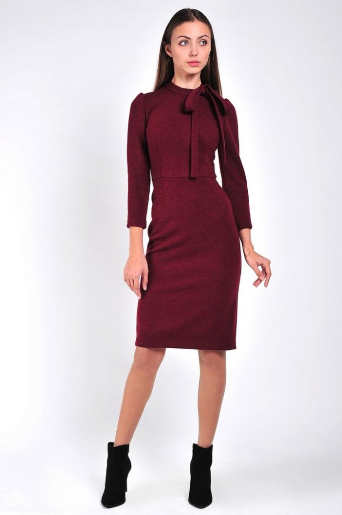 Красивые офисные платья