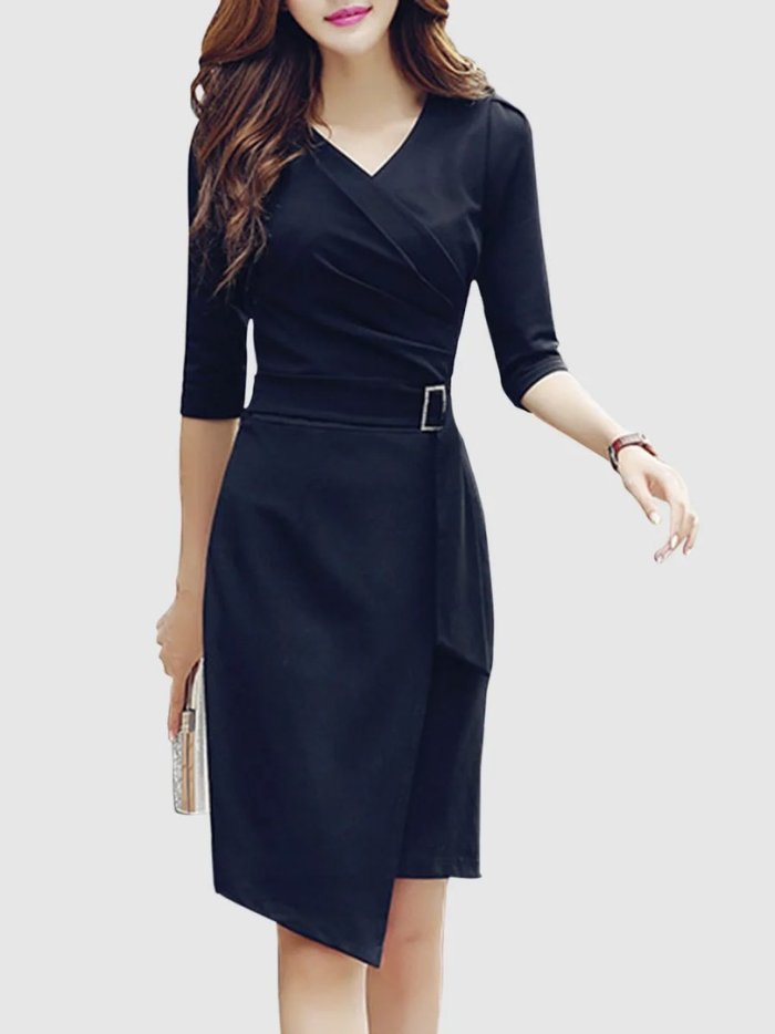 Офисное платье