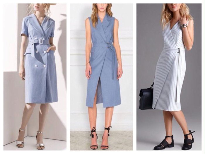 Летние Деловые платья