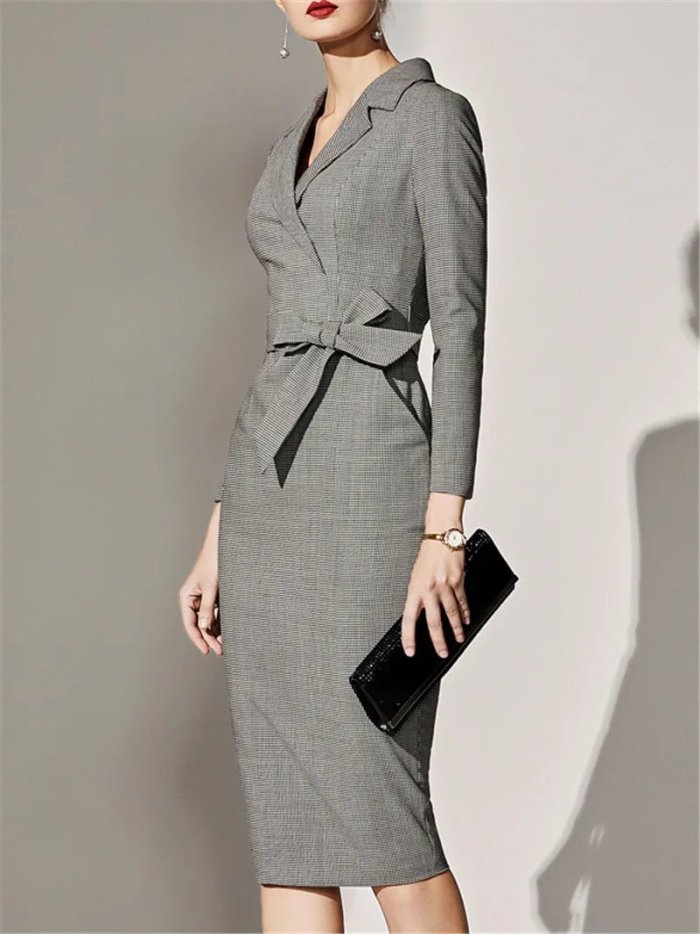 Строгие платья для женщин