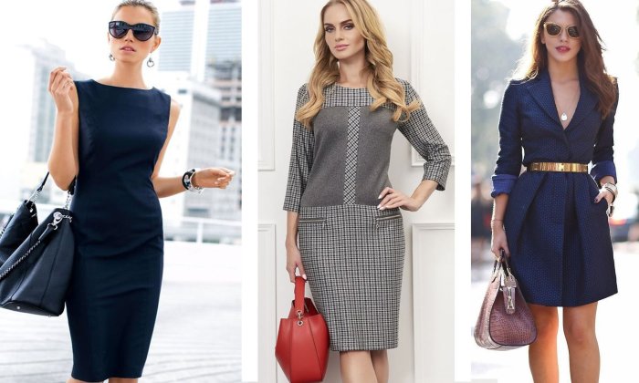 Строгие платья для женщин