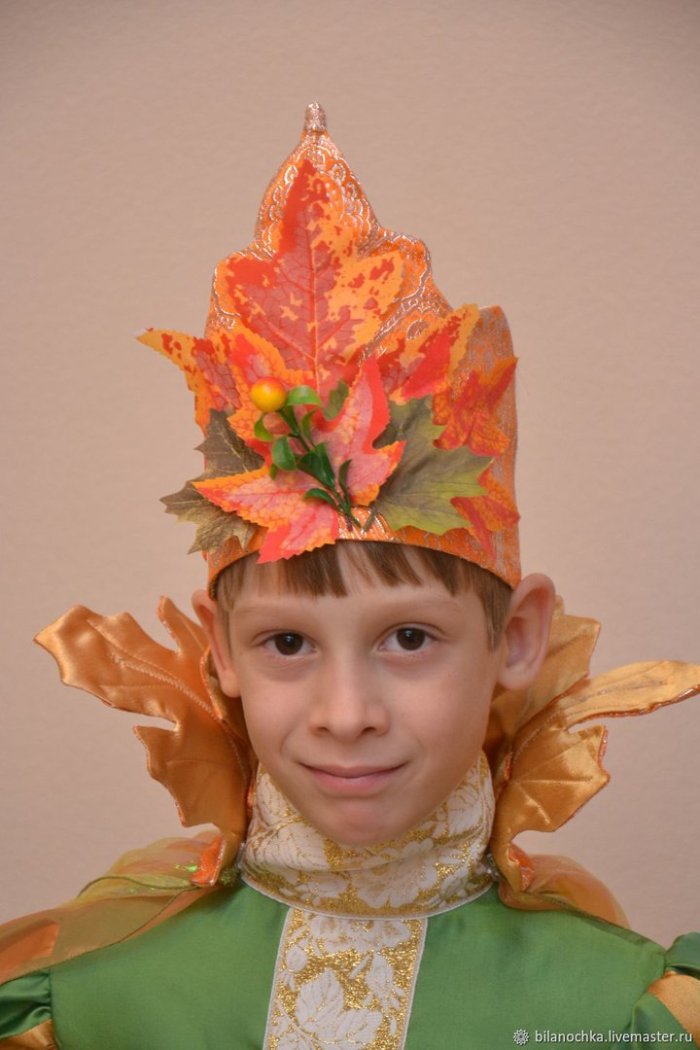 Осенний костюм для мальчика