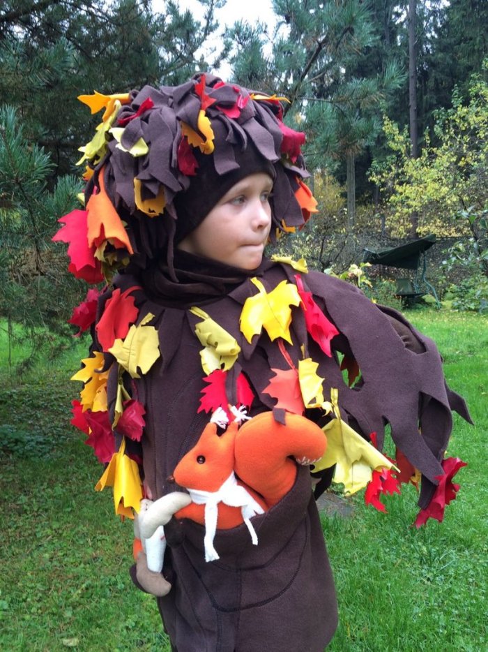 Костюм осени для мальчика
