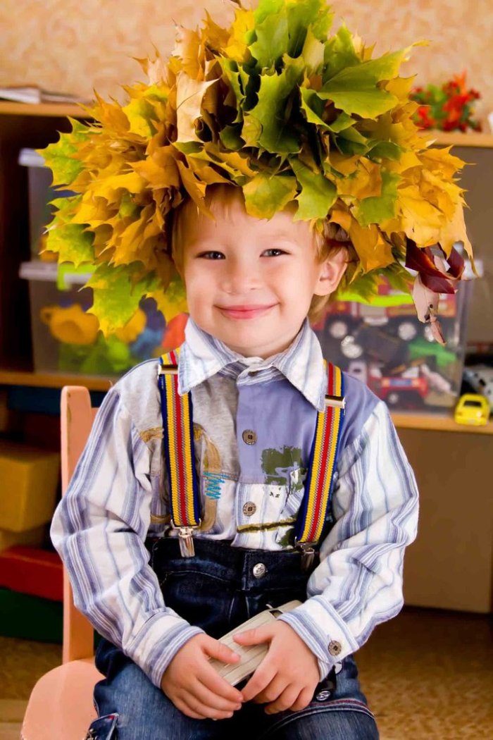 Костюм на праздник осени для мальчика