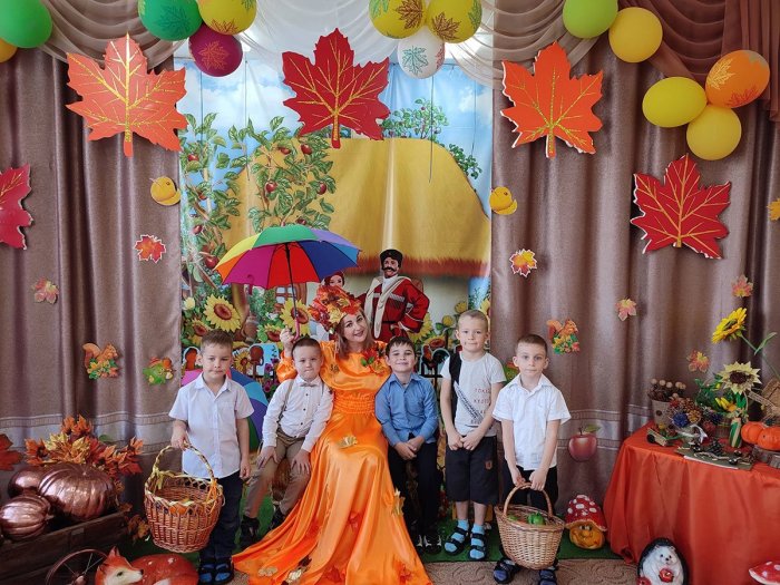 Осеннее дефиле в детском саду
