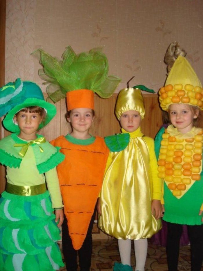 Костюм овощи для детского сада