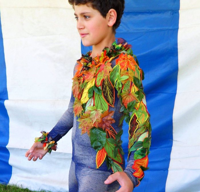 Костюм на осенний бал для мальчика