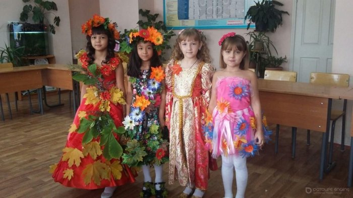 Костюм на осенний бал