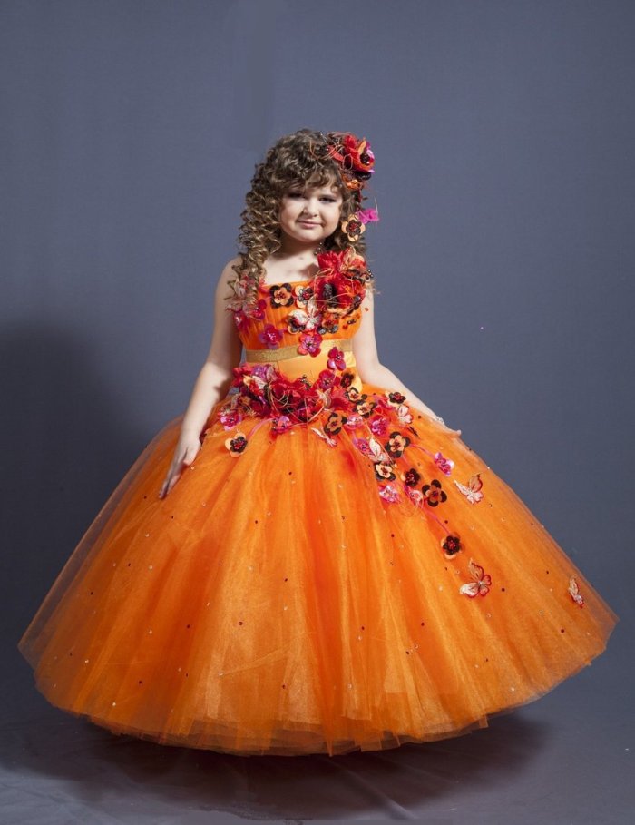 Осеннее платье для девочки