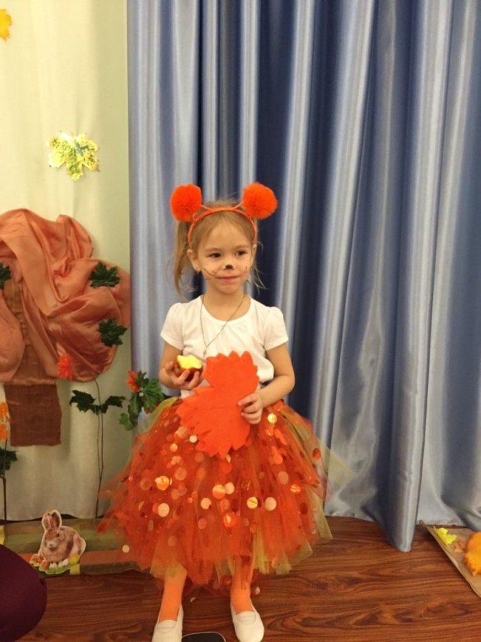 Платье в садик на праздник осени