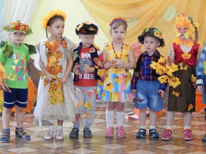 Осенний костюм в детский сад