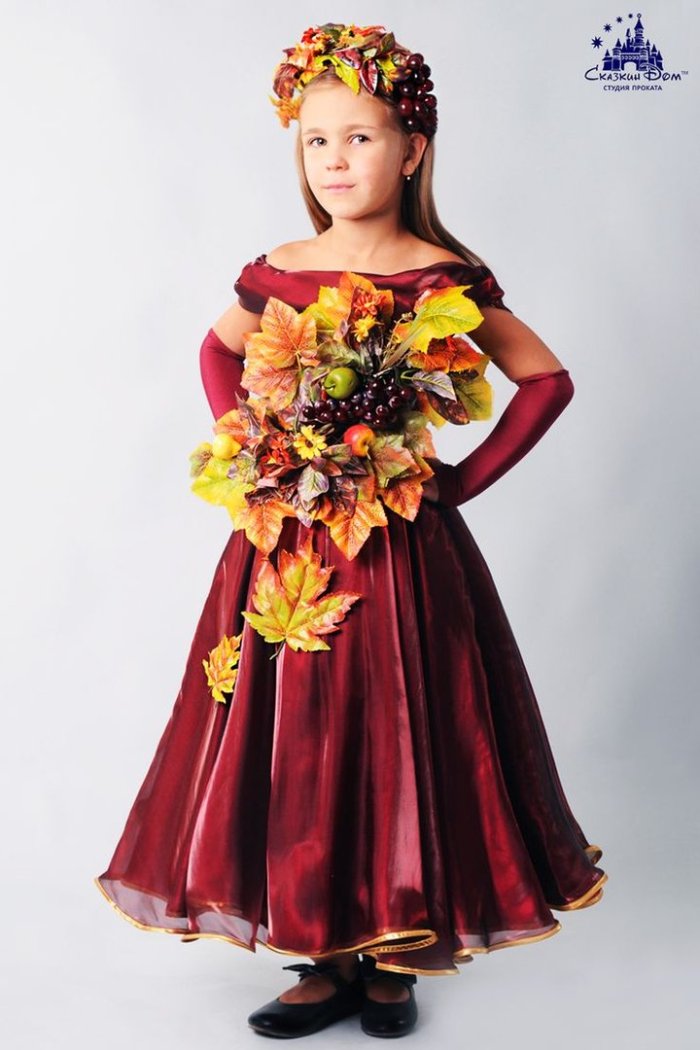 Платье на праздник осени