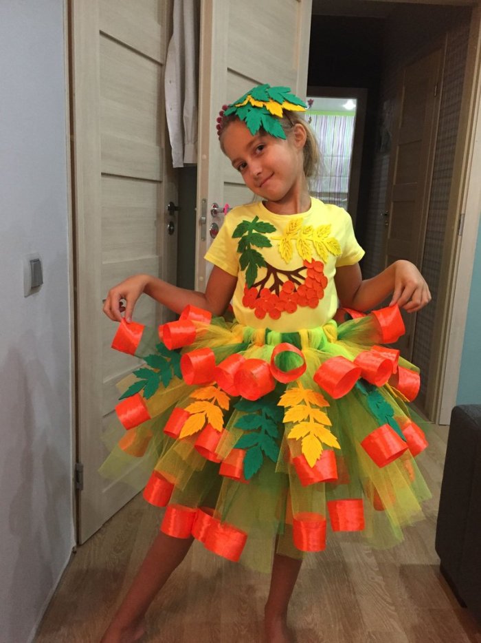 Детский костюм Рябинка