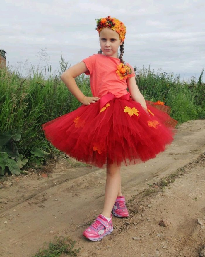 Костюм Рябинки для девочки