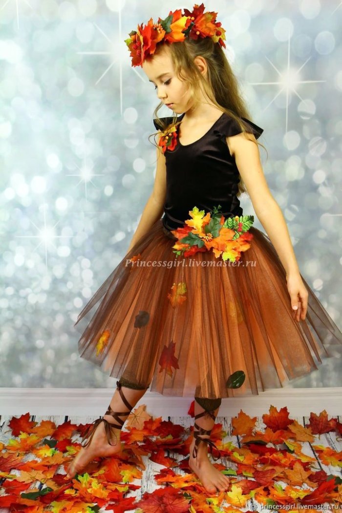 Осеннее платье для девочки