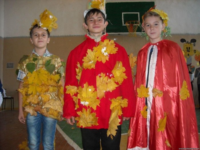 Осенний костюм для мальчика