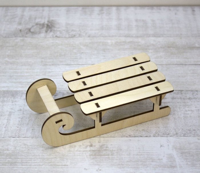 Салазки из фанеры