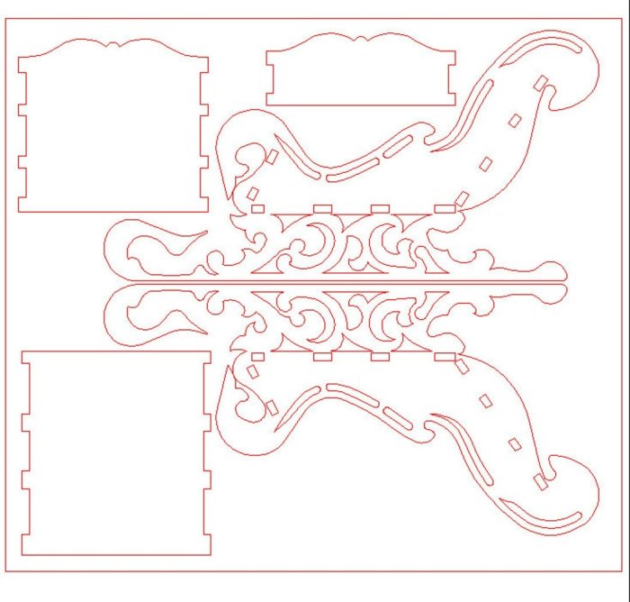Чертежи для лазерной резки