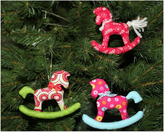 Лошадь Новогодняя игрушка