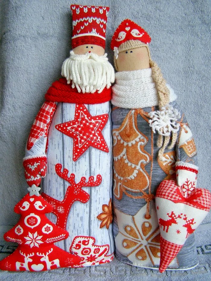 Новогодние тильды