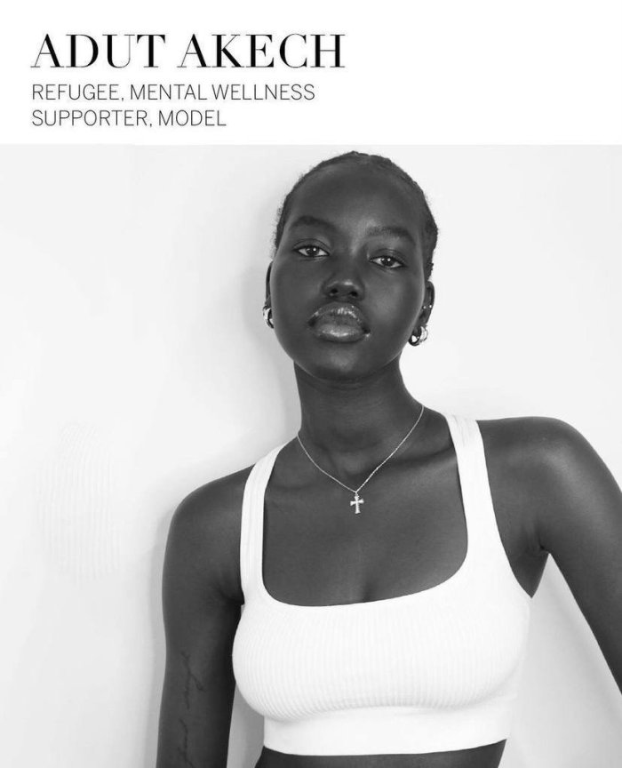 Австралийская модель из Судана