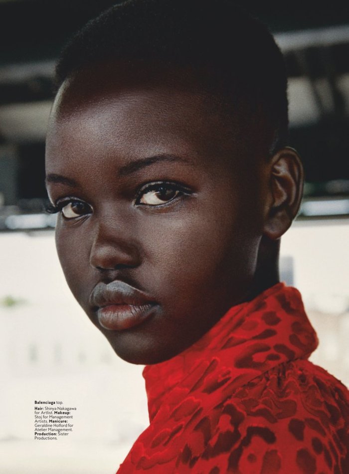 Очень темная кожа