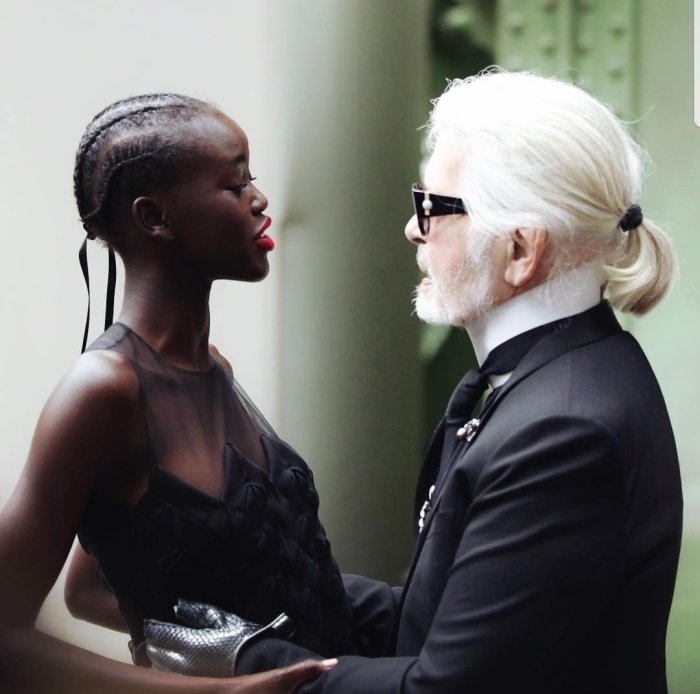 Карл Лагерфельд с бойфрендом