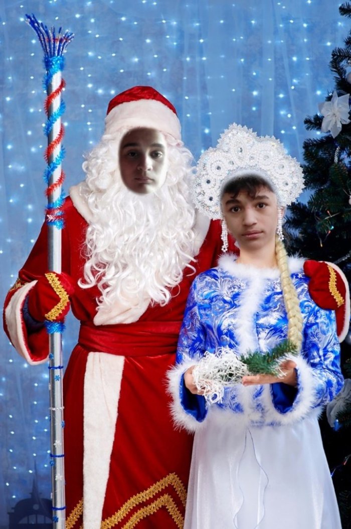 Дед момороз и Снегурочка