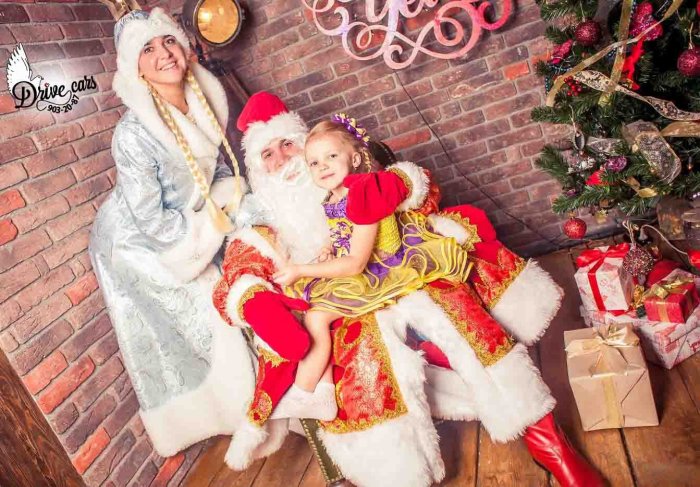 Фотосессия с дедом Морозом