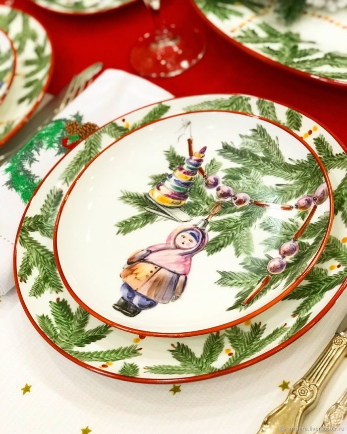 Новогодний сервиз Villeroy Boch