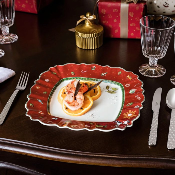 Новогодняя посуда Виллерой бош