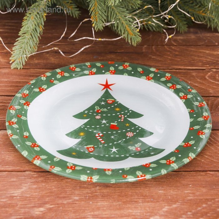 Новогодние тарелки