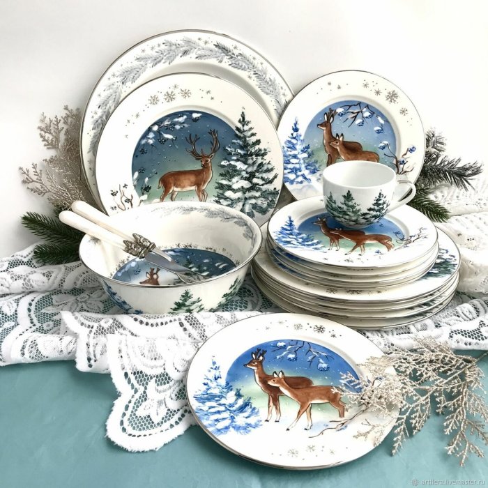 Новогодний сервиз