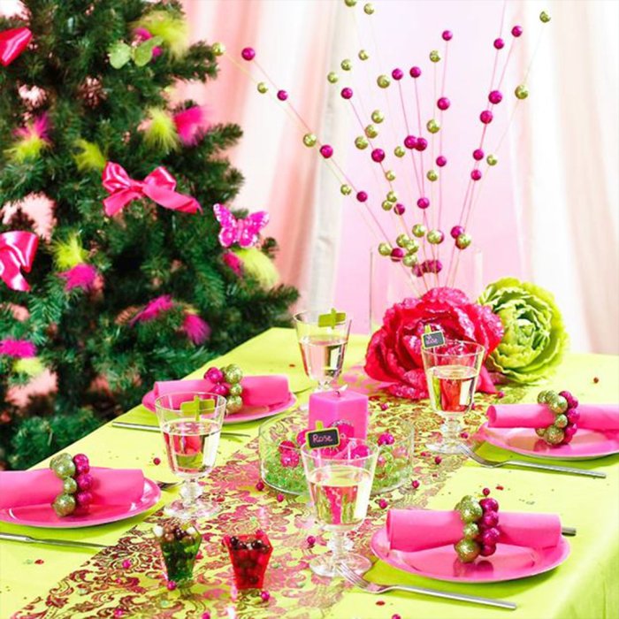 Декор праздничного стола