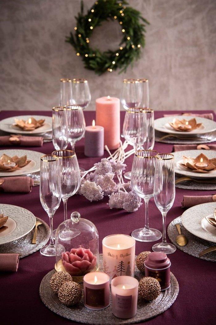 Сервировка новогоднего стола