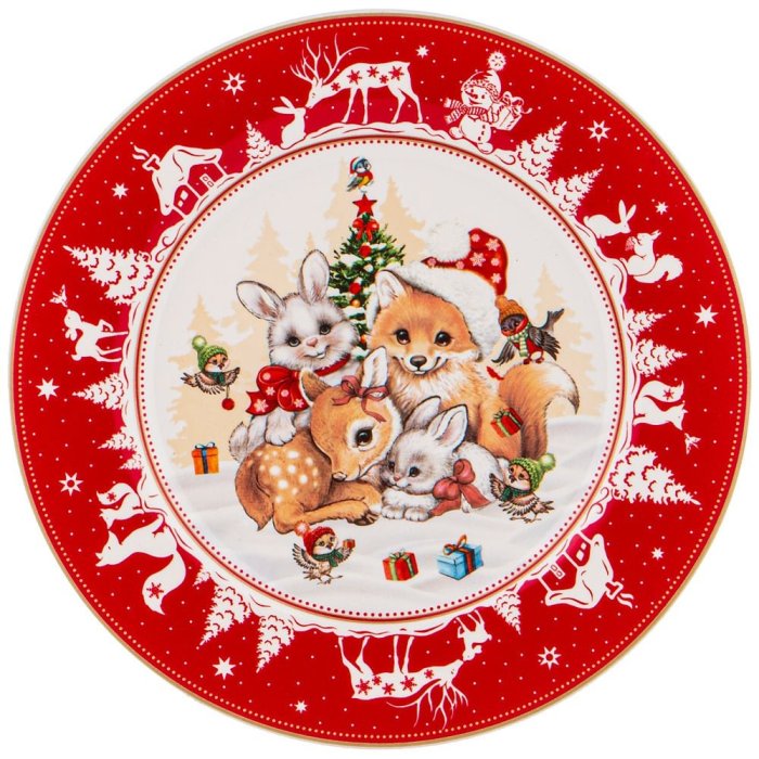 Тарелка Lefard елка